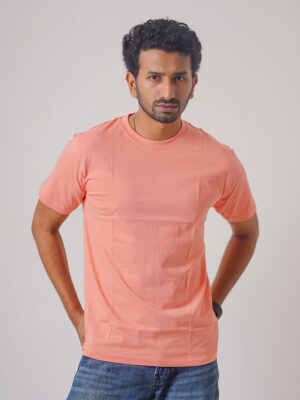 Round Neck Half Sleeve T-Shirt - Sweet