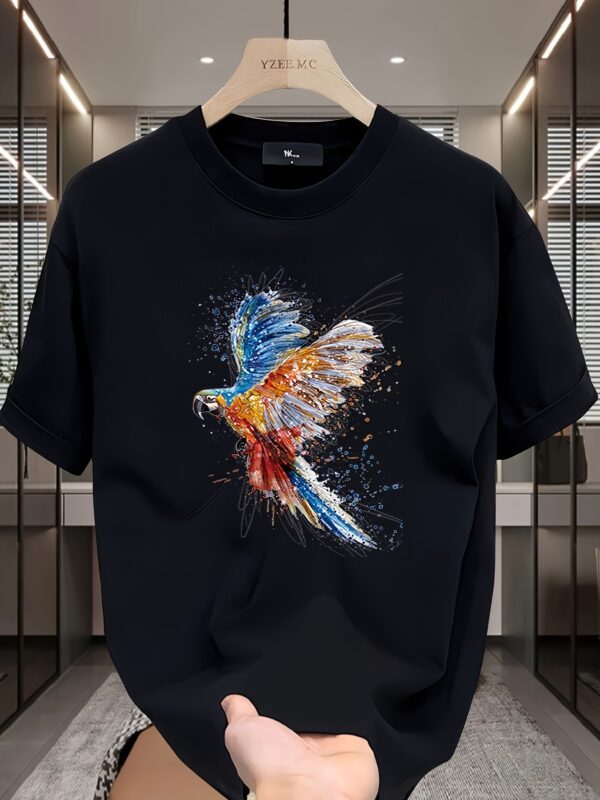 Unisex Oversized T-Shirt 100% Cotton, 220+ GSM  "Color Flight" Tee