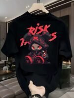 Unisex Oversized T-Shirt 100% Cotton, 220+ GSM  "Risk Takers" Tee