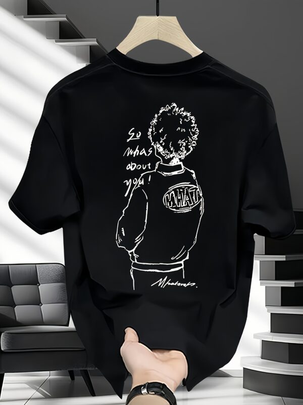 Unisex Oversized T-Shirt 100% Cotton, 220+ GSM  "So What About You" Tee