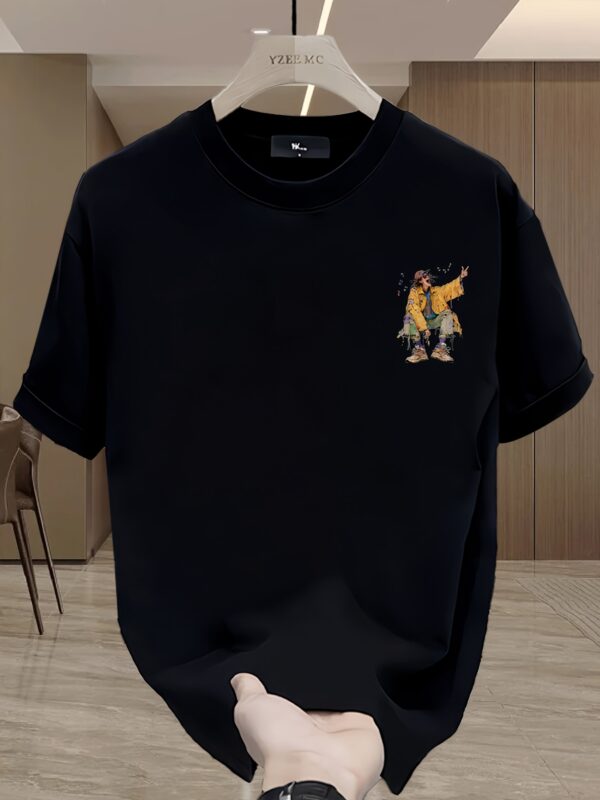 Unisex Oversized T-Shirt 100% Cotton, 220+ GSM  "Street Symphony" Tee