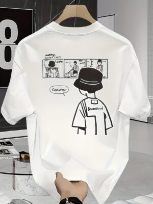 Unisex Oversized T-Shirt 100% Cotton, 220+ GSM"Comic Frame Life" Tee