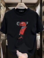 Unisex Oversized T-Shirt 100% Cotton, 220+ GSM "Lucky Seven" Tee