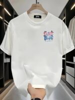 Unisex Oversized T-Shirt 100% Cotton, 220+ GSM  "Clint Blue" Tee