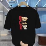 Unisex Oversized T-Shirt 100% Cotton, 220+ GSM  "Relax Bear" Tee