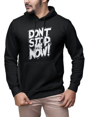 Men’s Don't stop me now Graphic Hoodie – Classic Fit | Premium Winter Wear