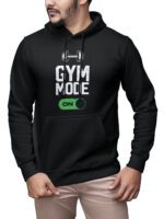 Men’s Gym mode on Graphic Hoodie – Classic Fit | Premium Winter Wear