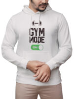 Men’s Gym mode on Graphic Hoodie – Classic Fit | Premium Winter Wear