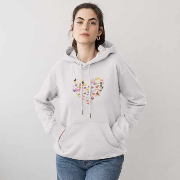 Women’s Love Graphic Hoodie – Classic Fit | Stylish Winter Wear