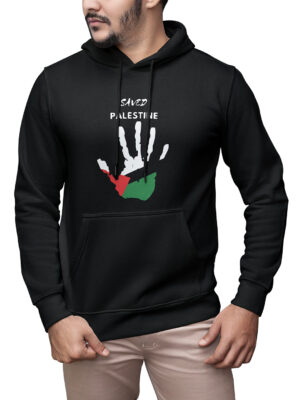 Men’s Saved palestine Graphic Hoodie – Classic Fit | Premium Winter Wear