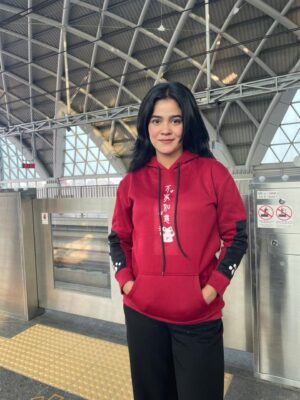 Kawaii Kitty Ear Hoodie for Women – Cozy Winter Fashion