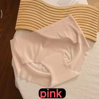 Seamless Ice Silk Panties Women Underwear Summer Ultra-thin Quick Drying Briefs Korean Version Breathable Female