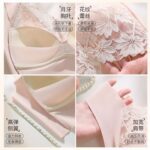 Seamless Bra with Beautiful Back for Girls Fixed Without Steel Ring One Piece Wrapped Chest for Women Seamless Underwear