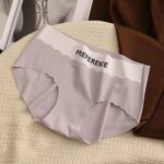 Seamless Thin Ice Silk Underpanties Soft Female Underwear Traceless Women's Panties Mid-rise Fashion Sports Intimates
