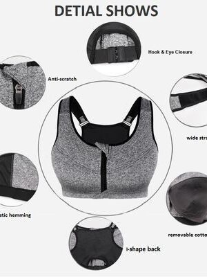 Women’s Front Zipper Sports (1)