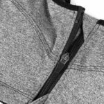 Women’s Front Zipper Sports Bra – High-Impact Shockproof Push-Up Fitness & Yoga Gym Top with Adjustable Straps