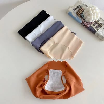 Women’s Ice Silk Traceless Ultra-Thin Mid-Waist Triangle Underwear – Soft, Breathable, and Comfortable Lingerie Briefs