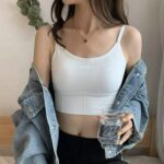 Women’s Seamless Padded Bralette – Elastic Fitness & Yoga Bra Top