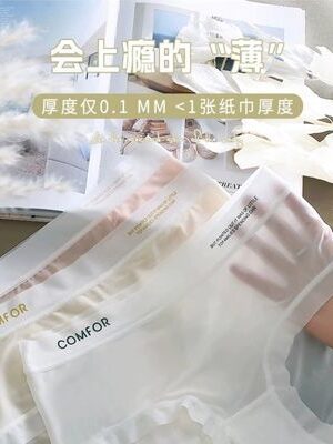 Women’s Seamless Ice Silk Panties (1)