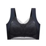Women’s Seamless Push-Up Bra with Beautiful Back – Wireless One-Piece Wrapped Chest Underwear