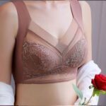 Women’s Seamless Push-Up Bra with Beautiful Back – Wireless One-Piece Wrapped Chest Underwear