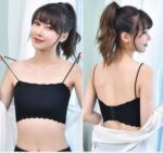 Women’s Seamless Tube Top Bra – Wireless Bandeau Push-Up Lingerie Bralette