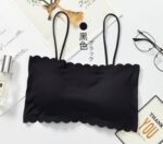 Women’s Seamless Tube Top Bra – Wireless Bandeau Push-Up Lingerie Bralette