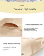 Women‘s Ice Silk Seamless Bra Sports Push Up Underwear Transparent Mesh GathersBralette Plus Size Comfortable Elastic Bralette