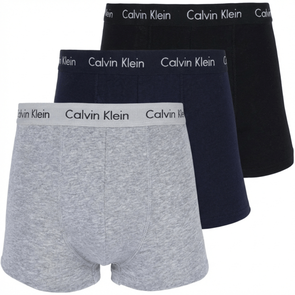 Calvin Klein Men’s Cotton Boxer Briefs – Comfortable & Reliable Daily Wear (3 Pack)