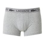 Lacoste Men’s Premium Cotton Boxer Briefs – French Elegance & Everyday Comfort (3 Pack)