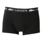 Lacoste Men’s Premium Cotton Boxer Briefs – French Elegance & Everyday Comfort (3 Pack)