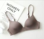 Seamless t-shirt bra Underwear Sexy Gathered Bras Soft Breathable Bras Solid Color Underwear Girls Women Underwear Accessories
