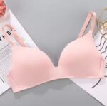 Seamless t-shirt bra Underwear Sexy Gathered Bras Soft Breathable Bras Solid Color Underwear Girls Women Underwear Accessories
