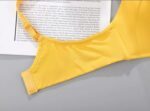 Seamless t-shirt bra Underwear Sexy Gathered Bras Soft Breathable Bras Solid Color Underwear Girls Women Underwear Accessories