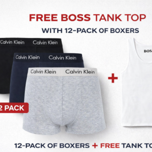 ১২ পিস বক্সার – ১২৯০ × ১ সাথে ১টি গেঞ্জি ফ্রি